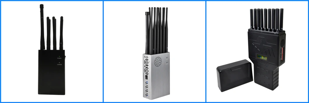 Anti Drone 8 Bands 433 900 MHz 1.2g 1.4G 1.5g 2.4G 5.2g 5.8g for Low-Altitude Drone Interception Equipment Uav Jammer