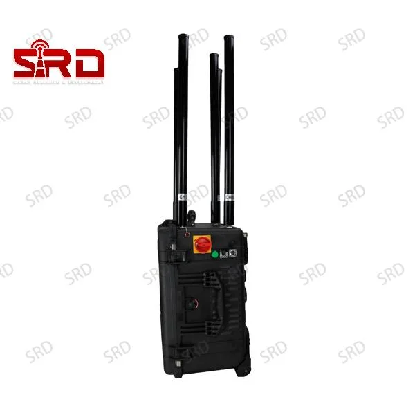 Powerful Drone Uav Jameer WiFi 2.4G WiFi 5.8g GPS L1 433MHz 868MHz Signal Blocker