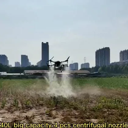 Garden Farm Plant Protection Automatic Precision Farming Uav with Remote Control Agriculture Spray Drone Agras T40