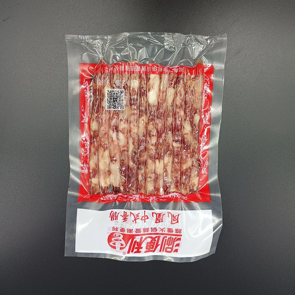 Custom Seal Food Grade Plastic Packaging Pouch PE Transparent Vacuum Food Pouch Frozen Dry Fod Packaging Pouch