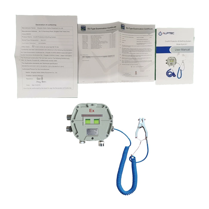 Static Ground Monitor for Road Tanker Loading Gantries