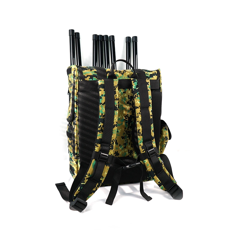 Backpack Anti Uav Unmanned Aerial Vehicle Signal Jammer Block GPS Detector Anti Drone System