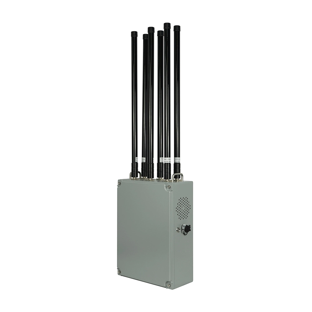 Portable 8 Bands RF Anti Drone System Long Range Uav Blocker Camera GPS Radio Mini Mobile Signal Jammer