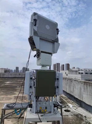 Single-Beam Low-Altitude Banda del vehículo y la detección de radar de alerta de vigilancia humana