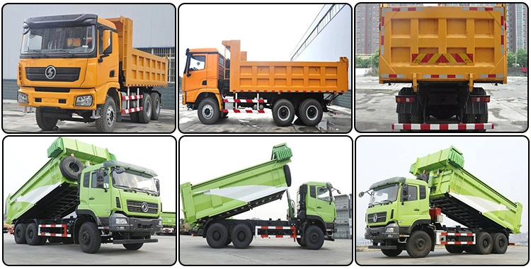 Jushixin Used Heavy Duty HOWO 336/371HP 6X4 30 Ton Mining Dump Truck Second Hand Tipper Truck