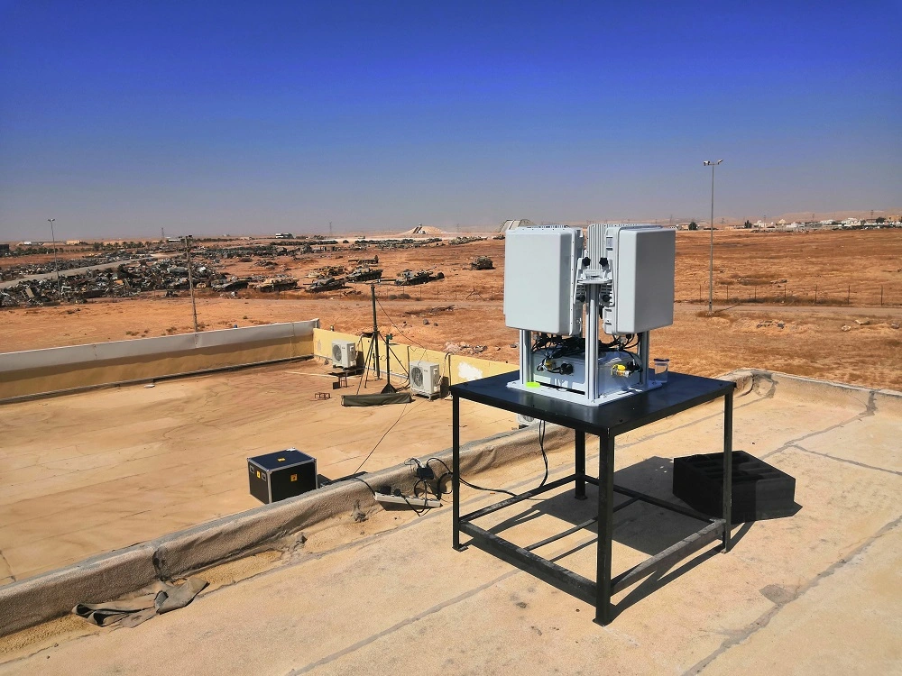 Auxiliary Rotation Radar for Battlefield Surveillance Perimeter Protection