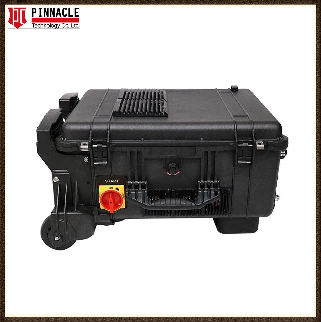 Vehicle Portable Cell Phone GPS Bomb Rcied WiFi Remote Control Counter Drone Uav Counter-Uas VHF UHF RF Signal Jammer