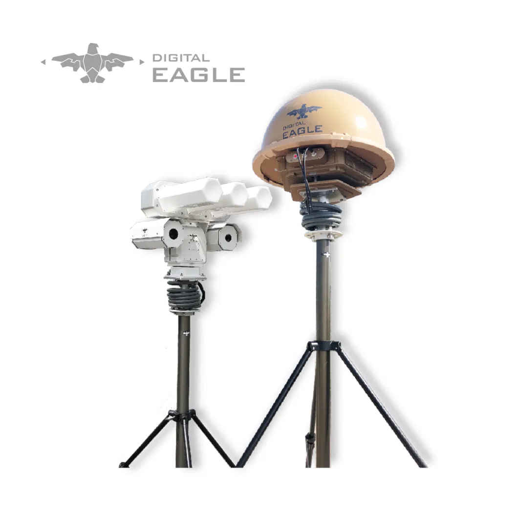 Digital Eagle Qr-12 Anti Uav Counter Automatic Drone Detection and Jamming Protection