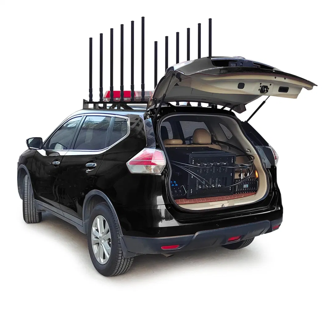 Car Mounted Signal Jammer Full Bands, Vehicle Frrequncy Jammer, Anti-Drone Jammer,