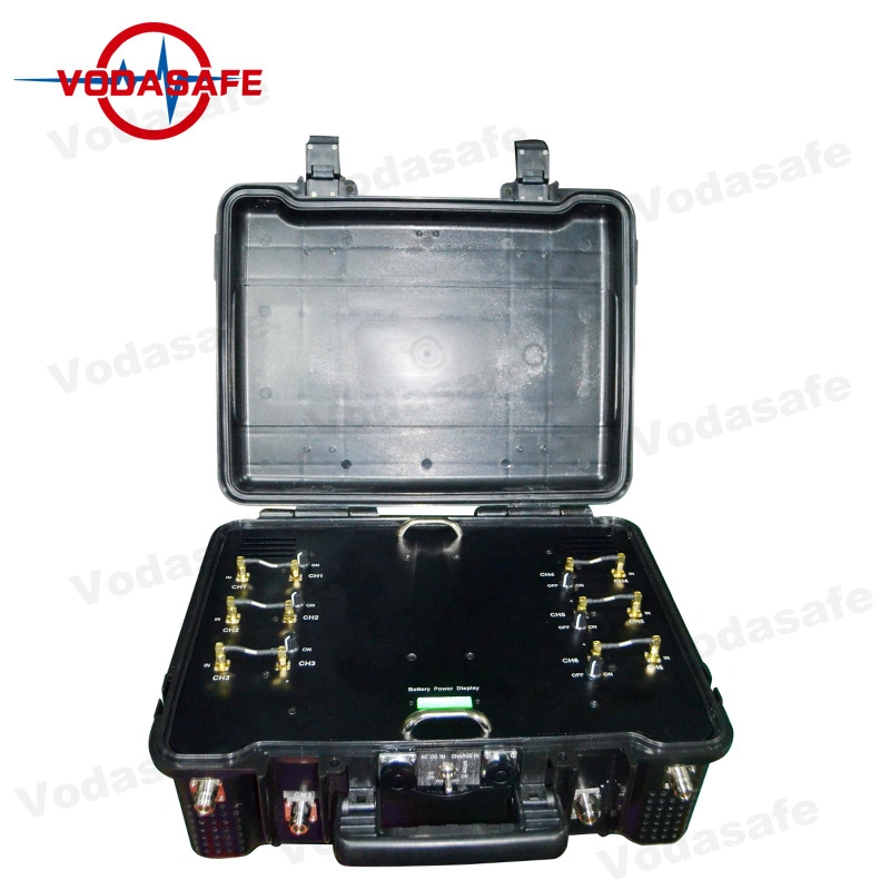 High Power Portable Mobile Phone Signal Jammer Work for Kinds of Signals and Uavs
