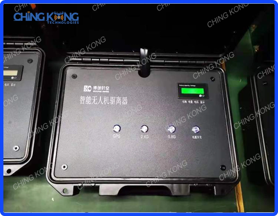 3-Band Anti-Uav System 1 Km Range Uav Jamming Equipment High Power