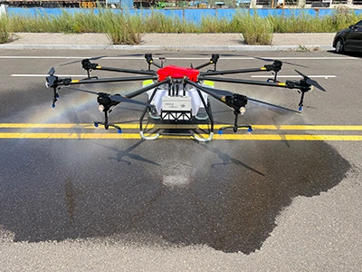 60L Gasoline Long Range Crop Drone Agriculture Hybrid Drone Sprayer