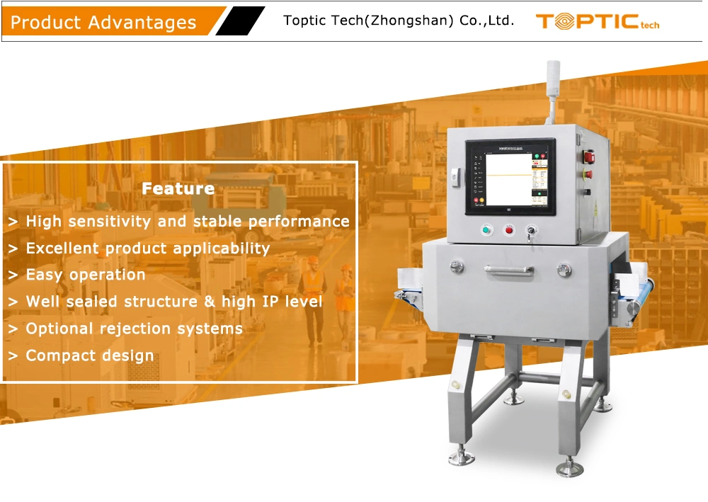 Advanced X-ray Detector for Food Inspection and Canned Food X Ray Inspection