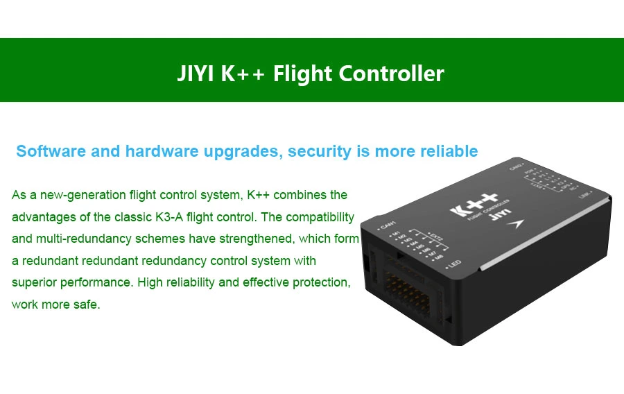 Plant Protection Uav Ground-Like Radar Obstacle Avoidance Radar Jiyi K++ Flight Control System