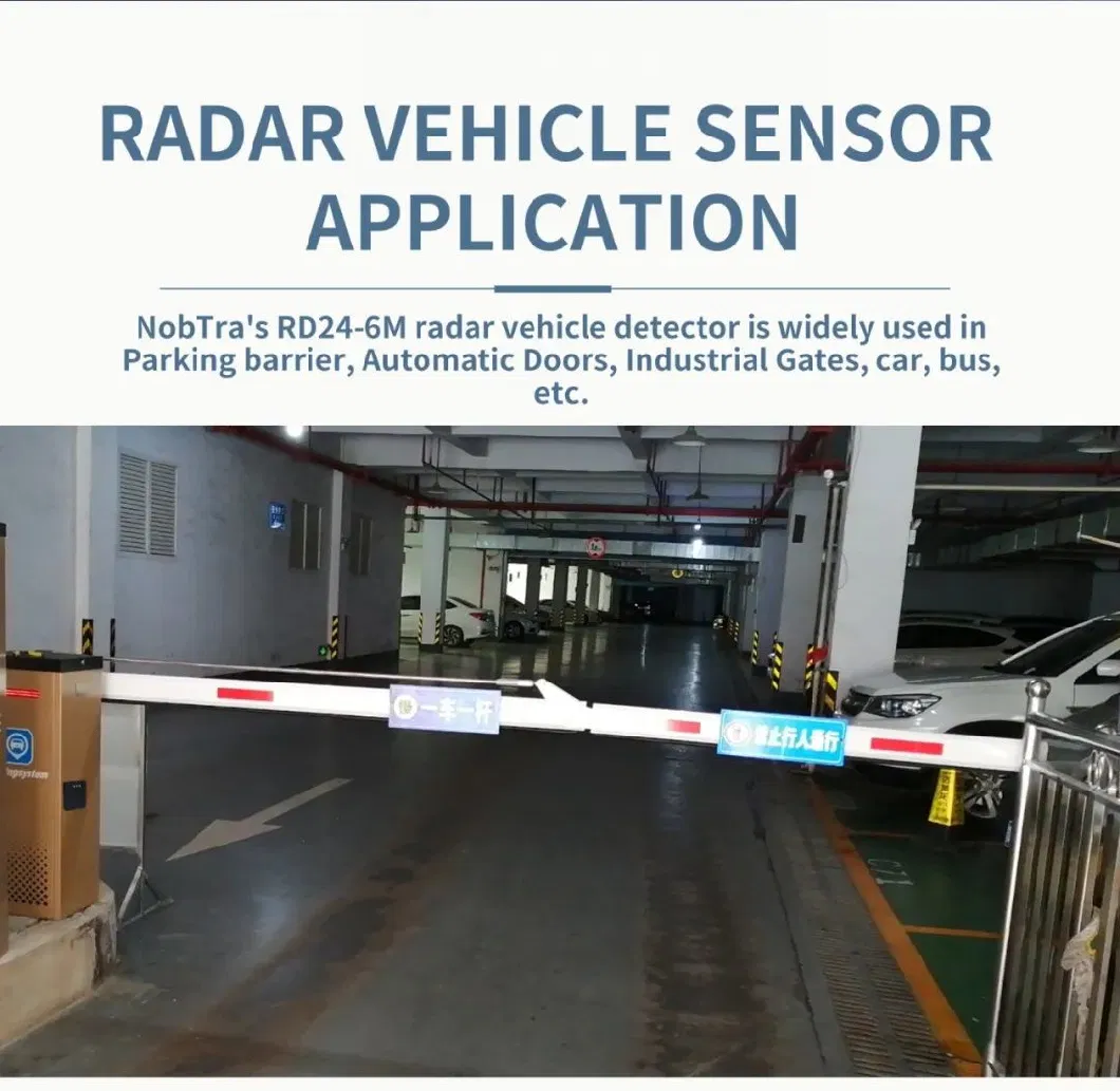 IP67 High Quality Safety Radar Sensors for Barrier Boom Gate