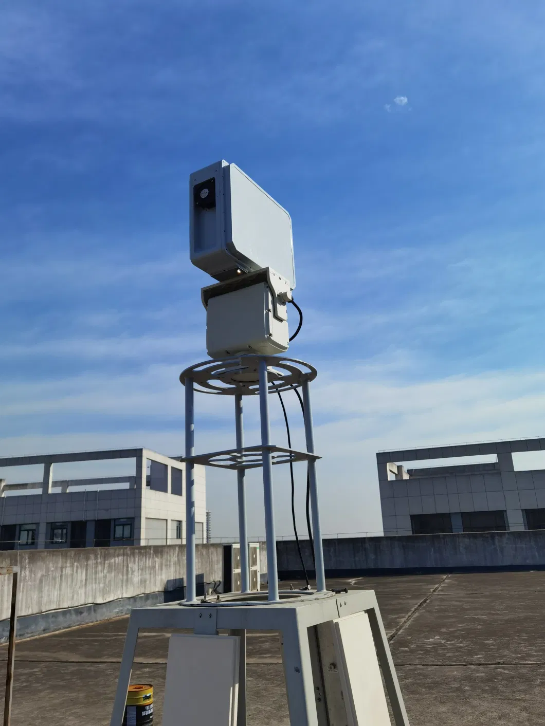 Passive Electronically Scanned Array Radar for Surveillance Security Perimeter Alarming