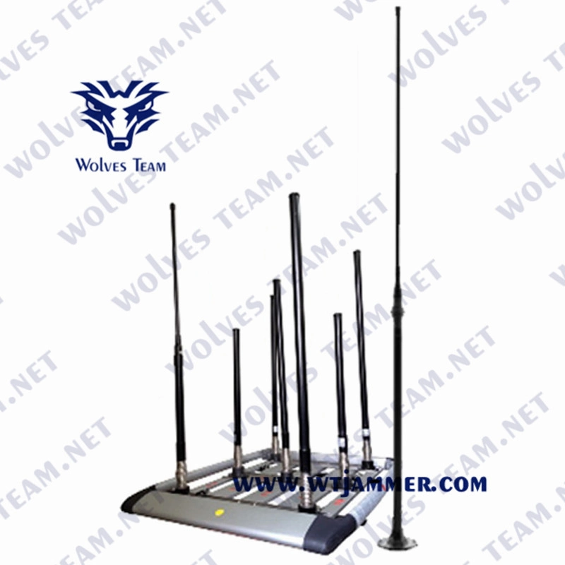600W High Power 4 to 8 Bands High Power up to 2500m Drone Signal Jammer