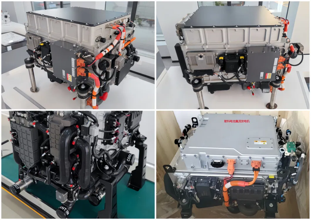 New Design Hydrogen Fuel Cell System 60/70/80KW Water cooling Pem Hydrogen Power Generator for vehicle without emission