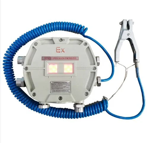 Static Grounding Verification Monitor for Tank Trucks