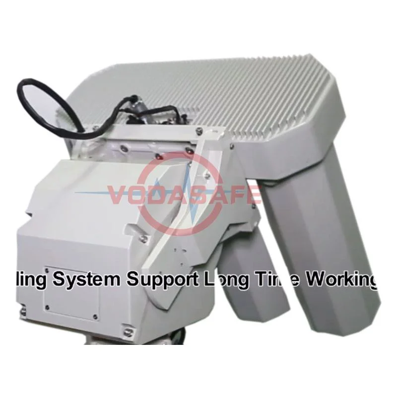 High Power Anti Drone System with Emission High-Intensity Electromagnetic Waves 1500 M Drone Signal Jammer