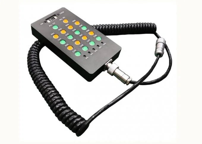 Vehicle Portable Cell Phone GPS Bomb Rcied WiFi Remote Control Counter Drone Uav Counter-Uas VHF UHF RF Signal Jammer