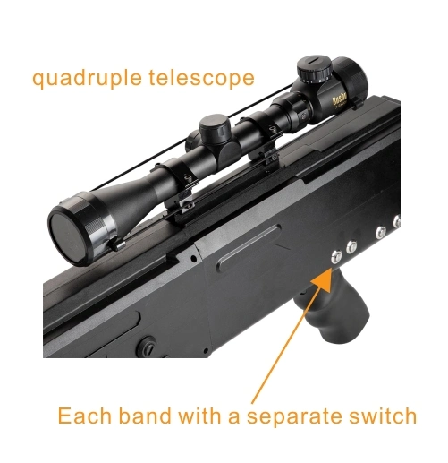 Portable Type High Power Portable Drone Detection Detector Anti Drone System Signal Jammer up to 1.5km