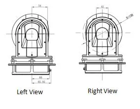 Dual Sensor for Day&Night Surveillance Radar System Eo/IR Gimbal