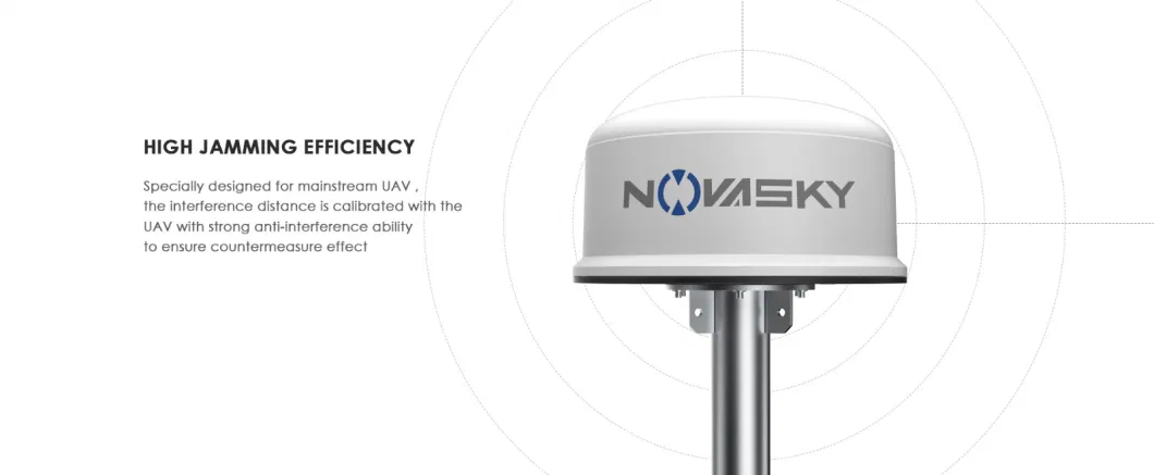 Novasky Ku Band 3D Space Surveillance Radar Camera Jammer System