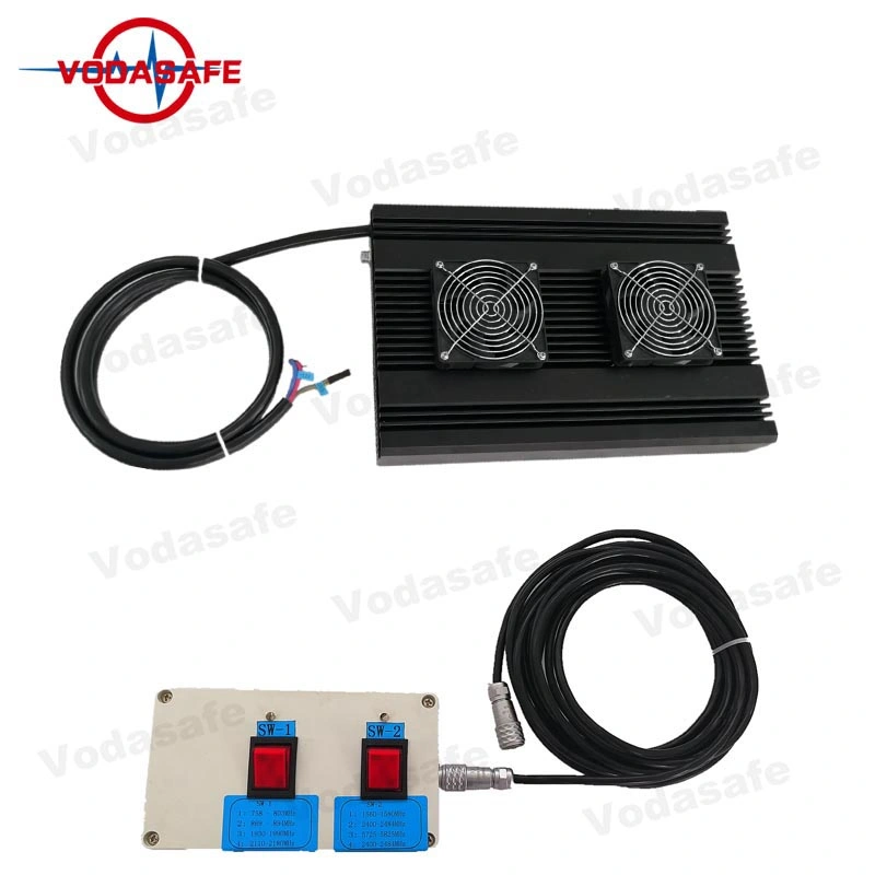 30W Drone Signal Scrambler High Power Drone Signal Disruptor Which Can Be Used in Vehicular