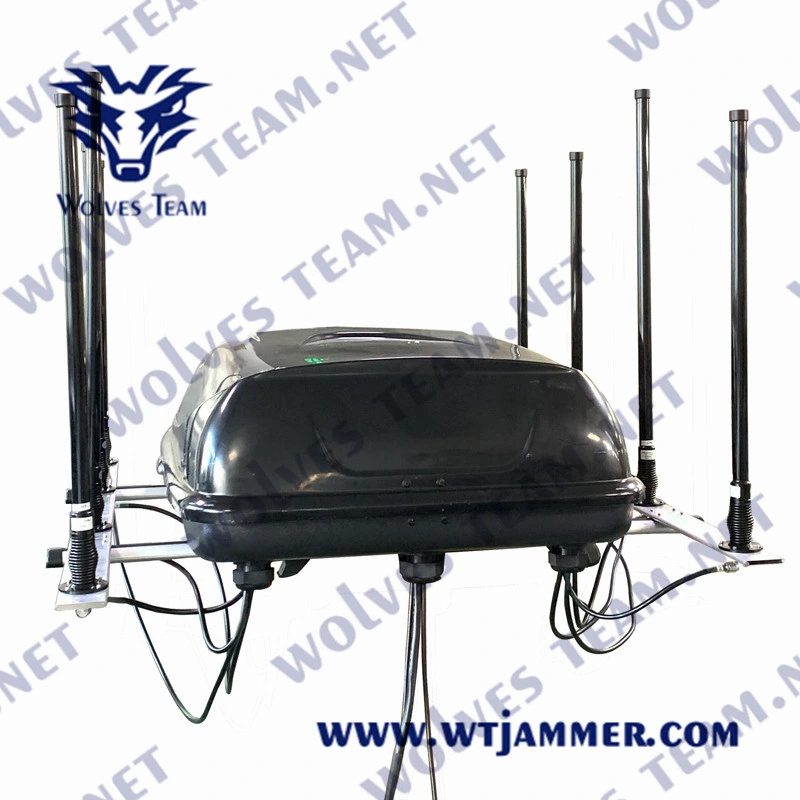 Wt601812 1200W 12bands Mobile Phone Drone Vehicle Jammer