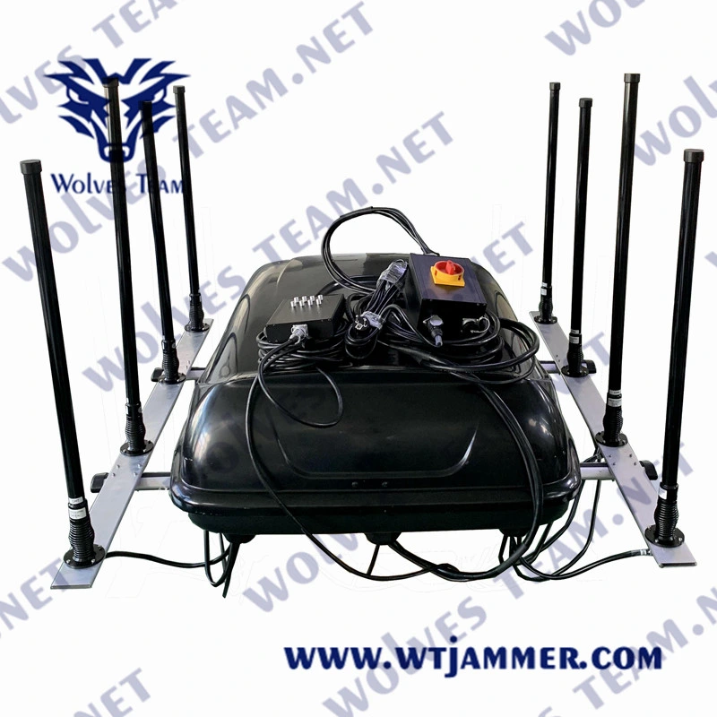 Wt601812 1200W 12bands Mobile Phone Drone Vehicle Jammer