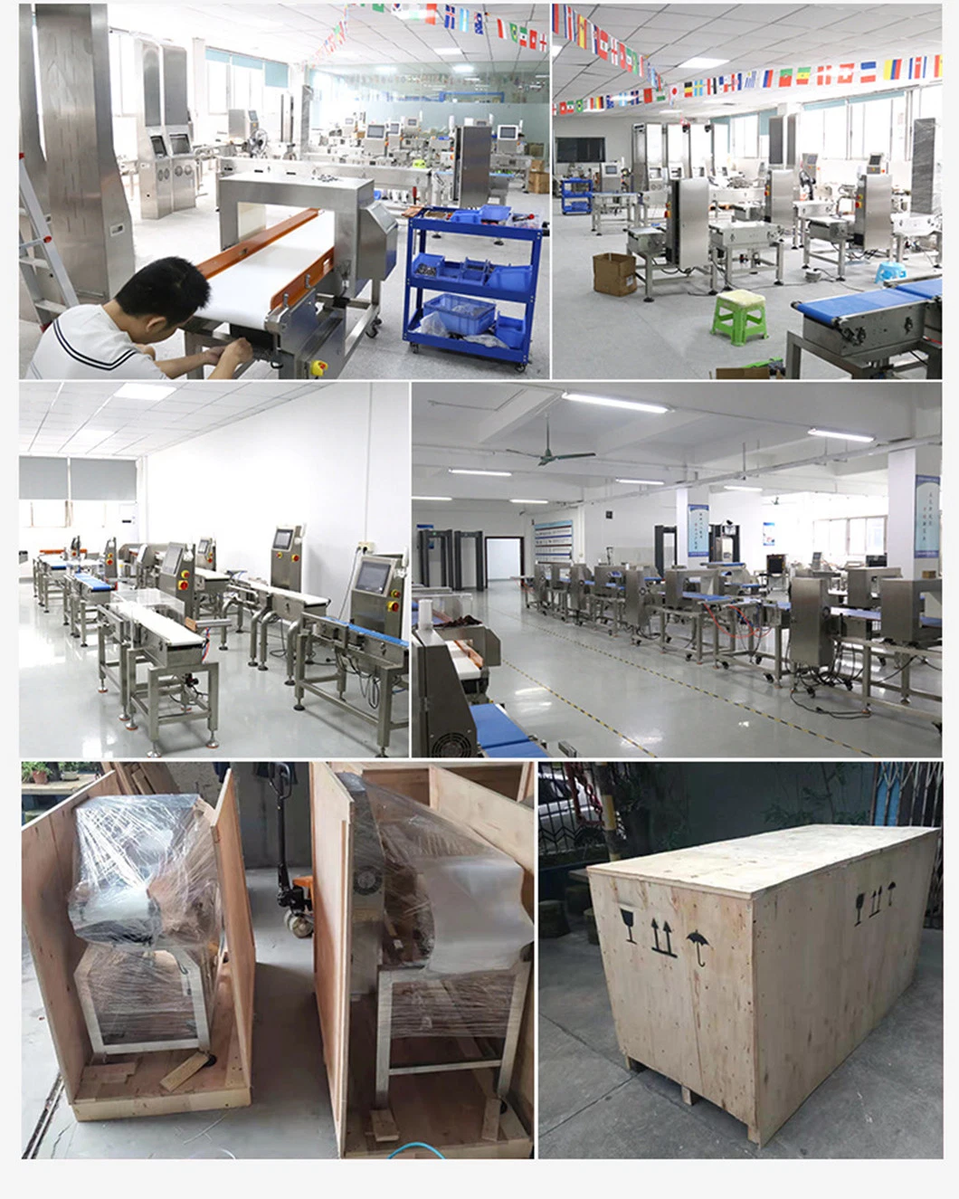 High Accuracy Wholesale Conveyor Belt Ndc-a Needle Detector Machine Needle Broken Needle Metal Detector Widely Used in Textile and Food Industry Customized