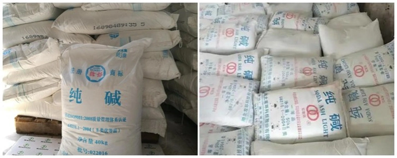 Industrial/Fod 99.2% CAS 497-19-8 Soda Ash Light/Dense Powder Sodium Carbonate