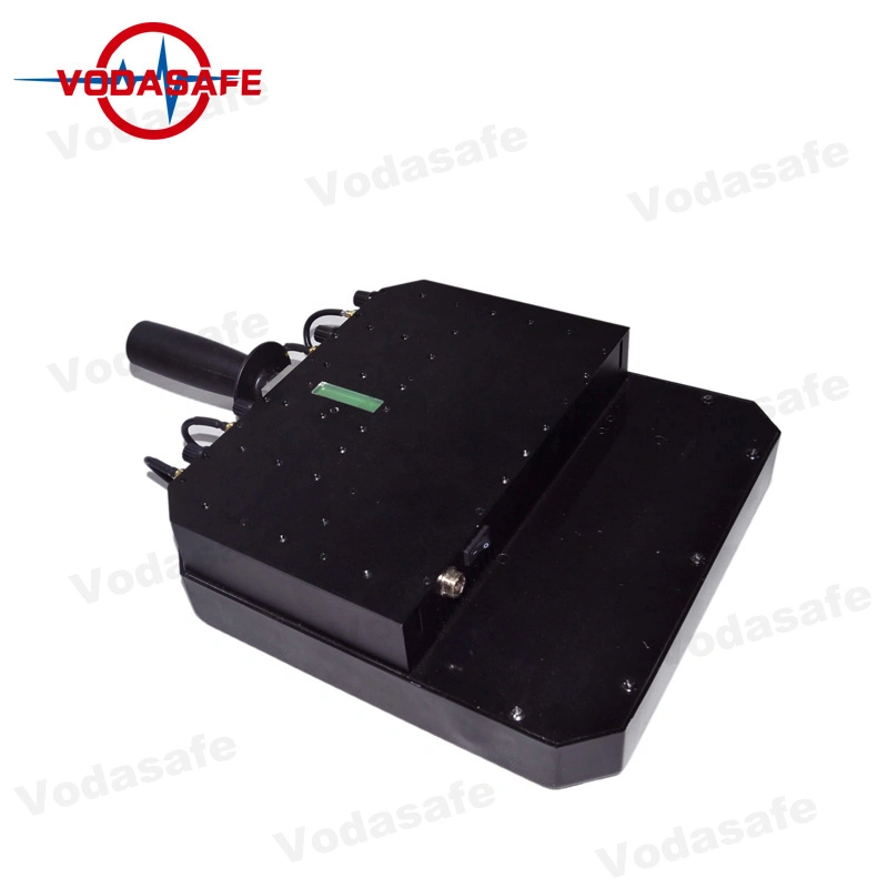 with 15dBi Directional Antennas Drone Signal Scrambler with 250m Jamming Anti Uav Defense System