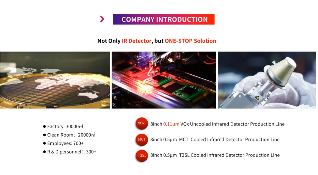 Infrared Thermal Detector Cooled 1280x1024 12&mu;m Integrated into Drone UAV Payloads