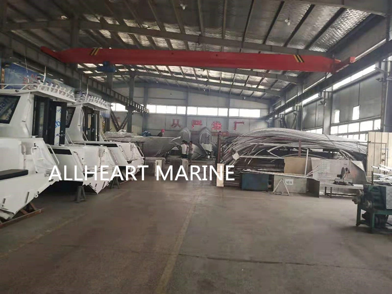 Allheart 8m/26FT Aluminium High Speed Patrol Boat Cabin Boat for Sale