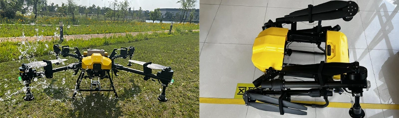 IP67 Waterproof Sterilization Disinfection Drones Agricultural Spraying Uav with Terrain Tracking Radar