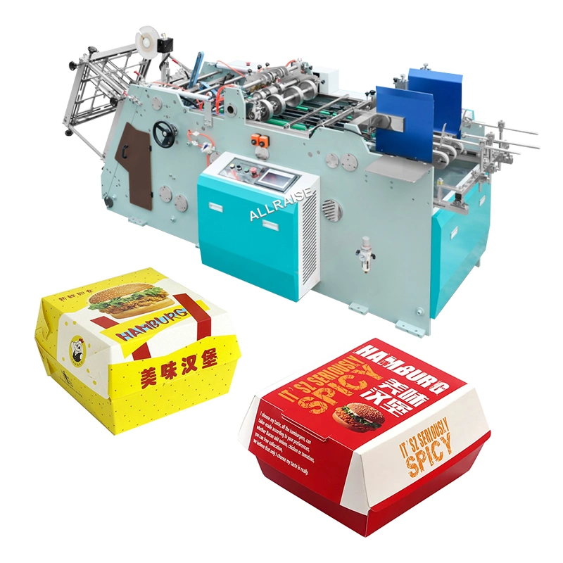 Automatic Disposable Paper Lunch Box Making Machine Paper Box Fod Packaging Machine