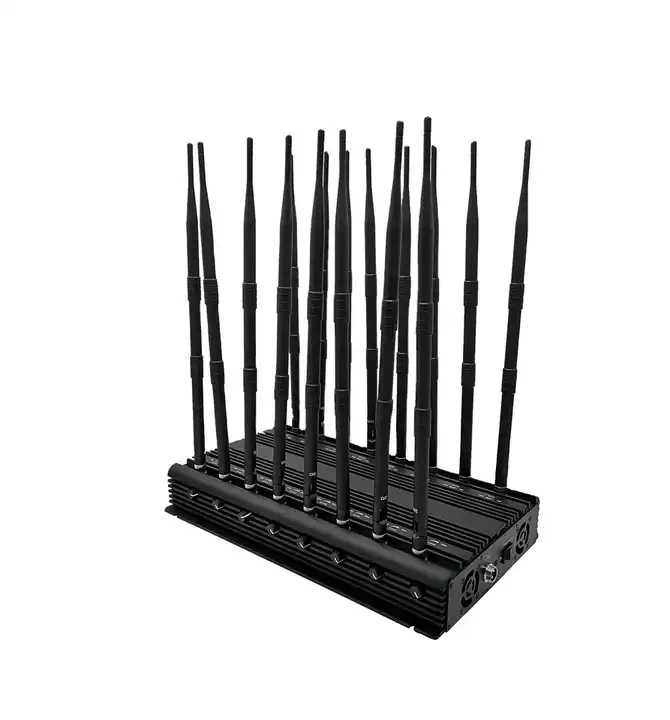 16 Antenna Anti Drone Device Block Jammer 2.4GHz 5.8GHz Flight Control Drone Signal Jammer