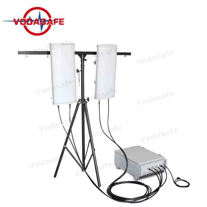 50W Each Band Prison Drone Signal Jammer 800m Jamming Prison Fixed Waterproof Shell High Power Prison / Jail Jammers