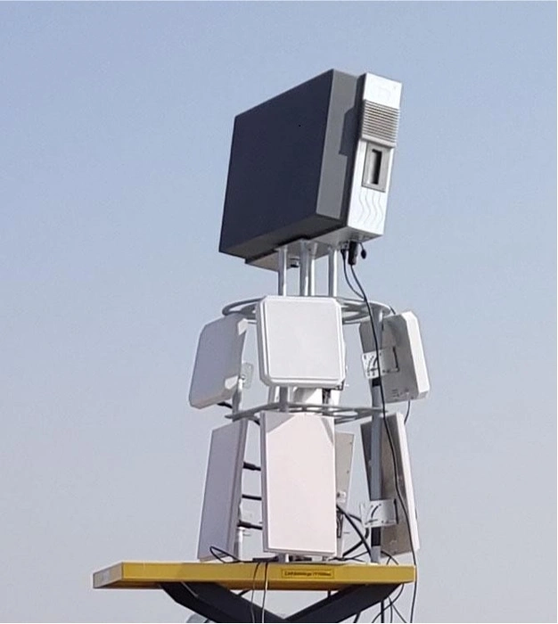 Advanced Software-Defined, Pulse-Doppler Radar with Active Electronically Scanned Array (AESA) S-Band Antenna