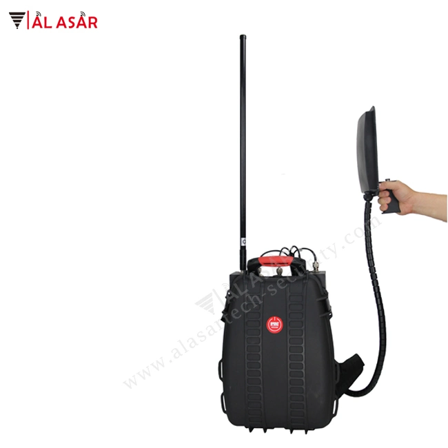 Man Pack Built-in Battery &amp; 4CH Handheld Directional Antenna Anti-Drones Uav Drone Jammer Supplier