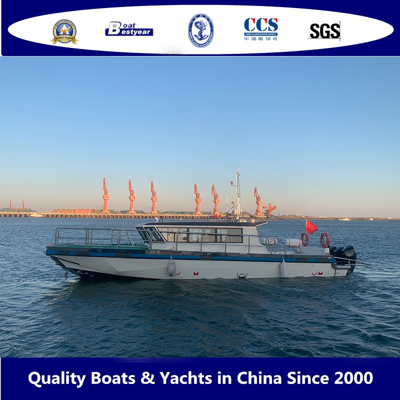 Bestyear 13.3m Fiberglass Boat for Patrol or Working