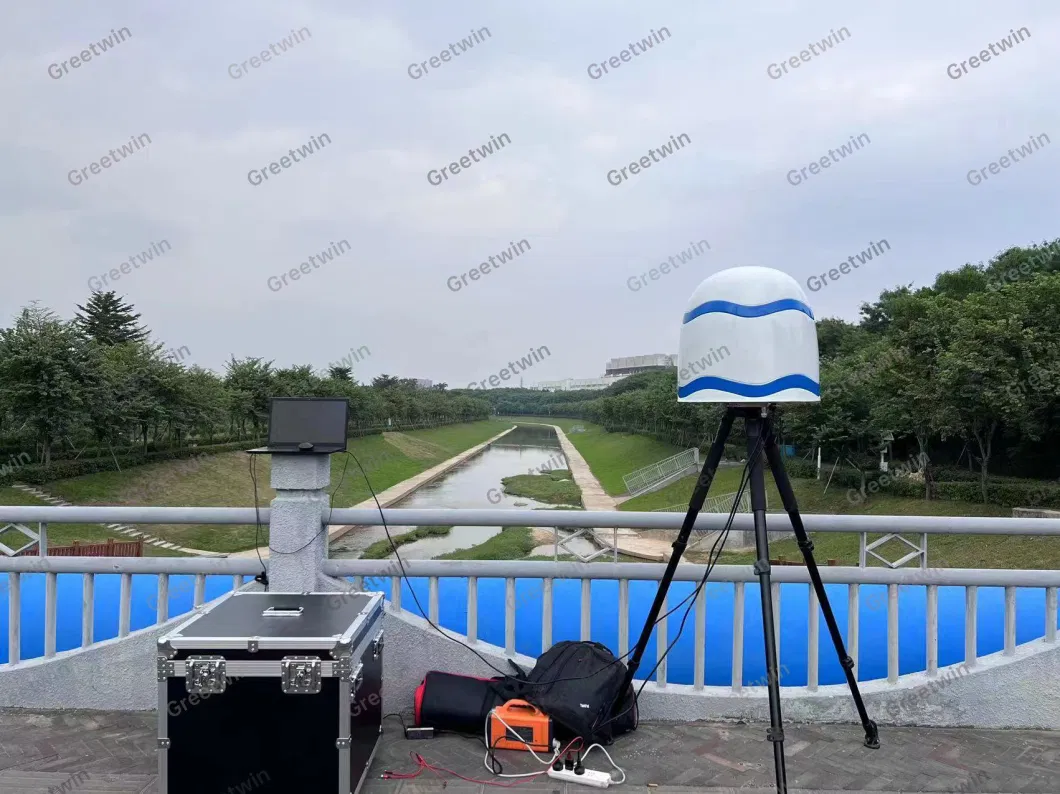 Anti Uav Jamming System with up to 360-Degree Coverage 1-2km Drone Detector &amp; Jammer