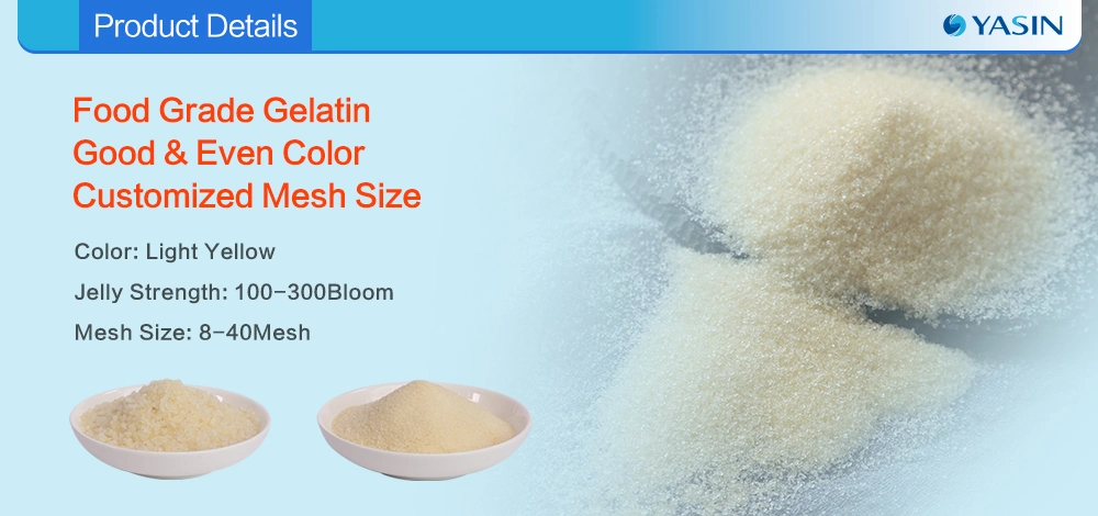 Gelatin Bovine Skin Gelatin Halal Fod Producing Gelatin Powder