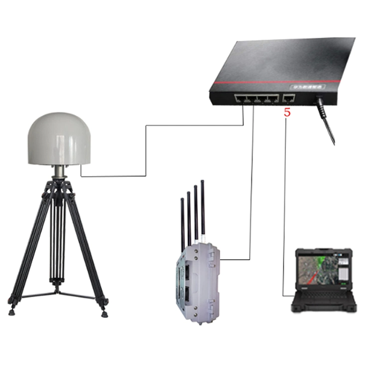 Lh-1602 Portable Discovery and Recognition Anti Uav Drone Signal Jammer System Detector