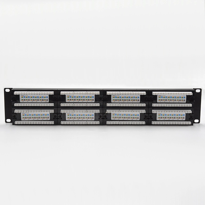 Removable UTP Patch Panel CAT6 19 Inch 48 Port