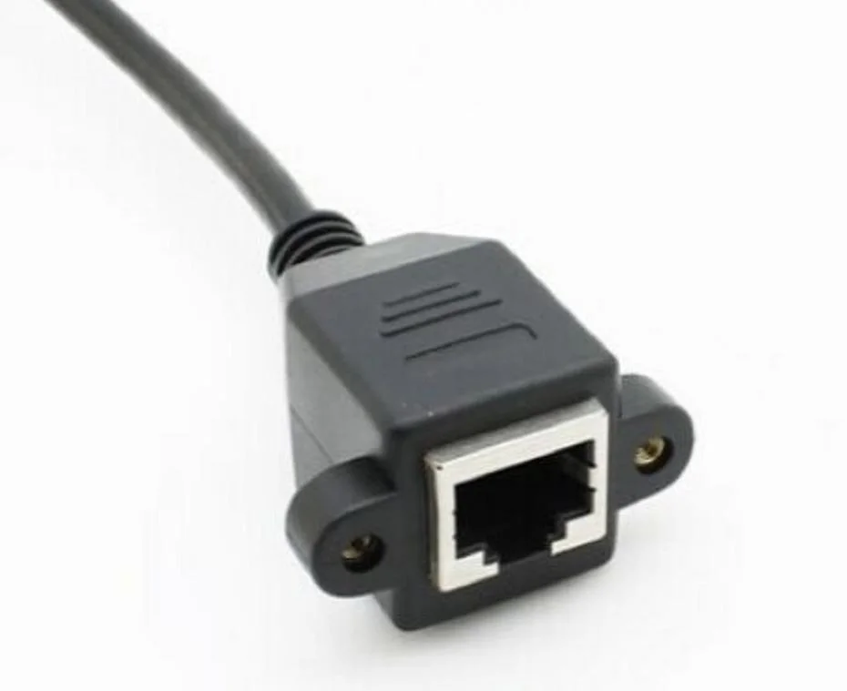 Ethernet LAN Extension Cable Accessory RJ45 Male to Female Shielded Cable 1m 2m 3m Network Cable