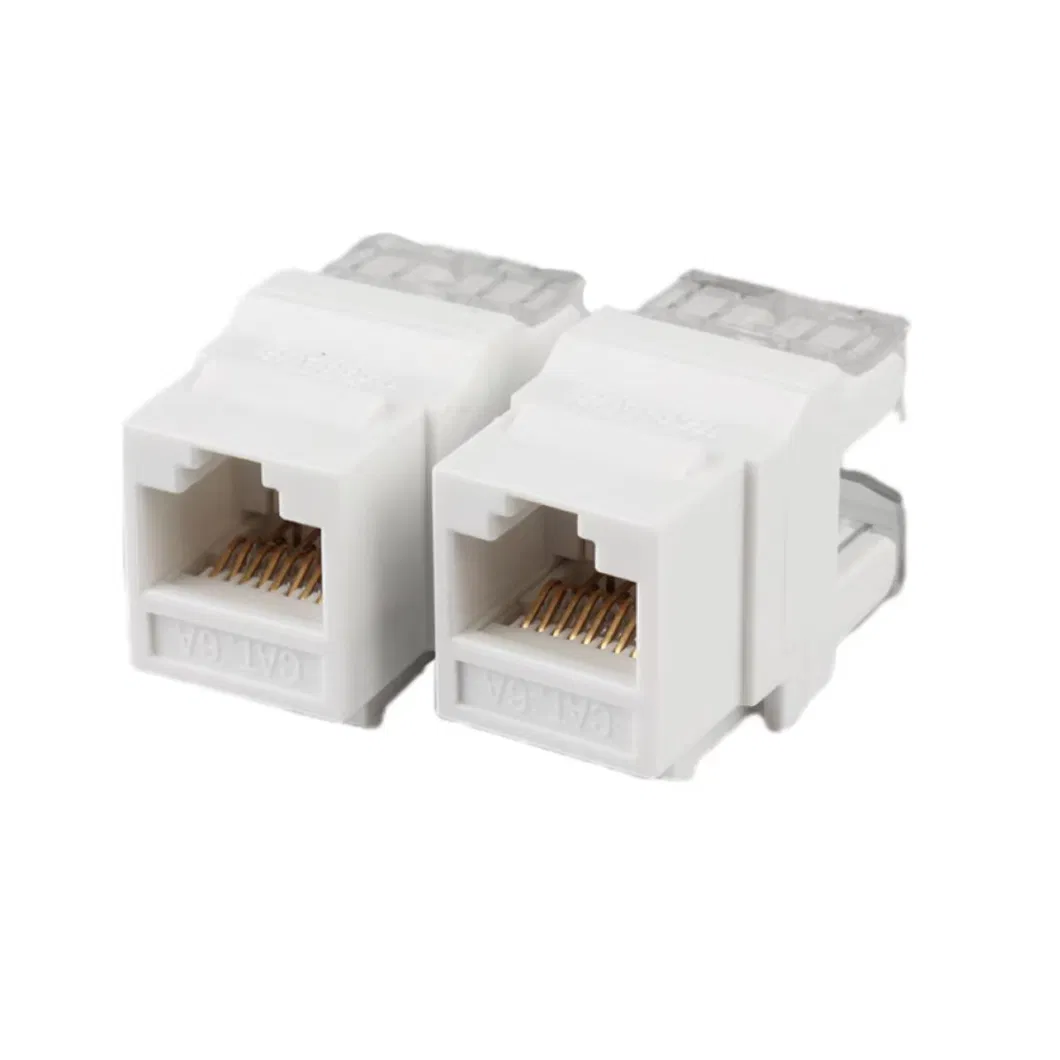 Keystone Jack RJ45 Connector Network Cabling Panel-Mounted Cat5e Keystone Jack