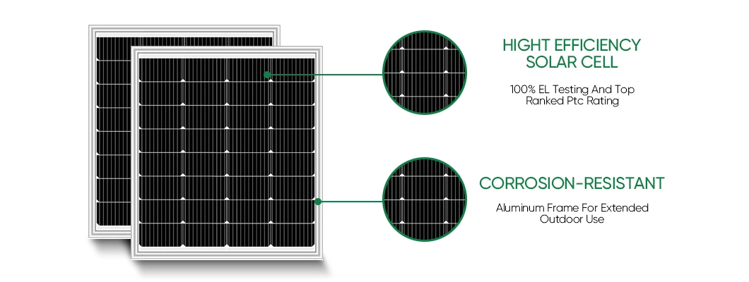 Sunpal Solar Panels 50W 90 Watt with Cables and Mc4 Connectors Price